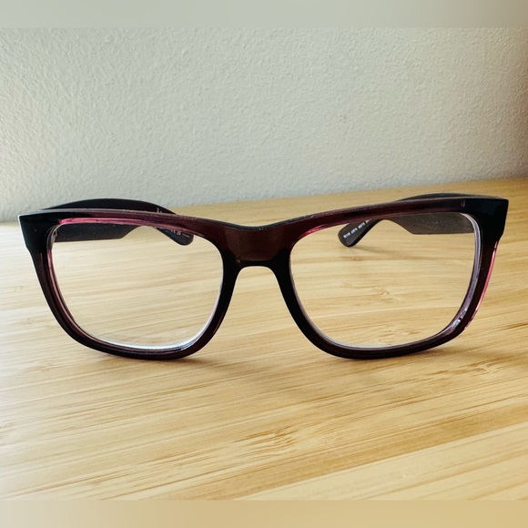 Ray-Ban JUSTIN Classic RB4165 6597/T5 54-16 Brown Clear Frame - Picture 4 of 16